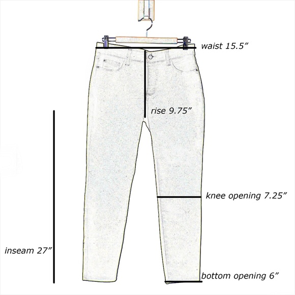 NYDJ Alina Legging Lift Tuck Technology Denim Jeans Cotton Blend Size 10P - Picture 3 of 7